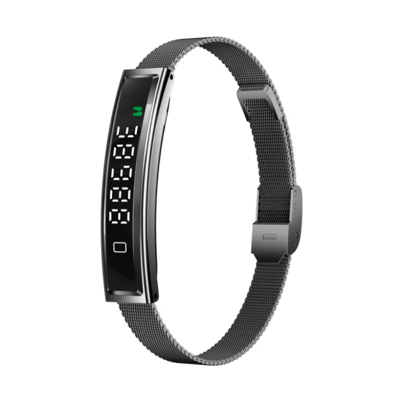 New B3 Smart Watch Swimming Waterproof TFT Screen Silicone Band Heart Rate Blood Oxygen Pressure Sleep Monitoring Bracelet