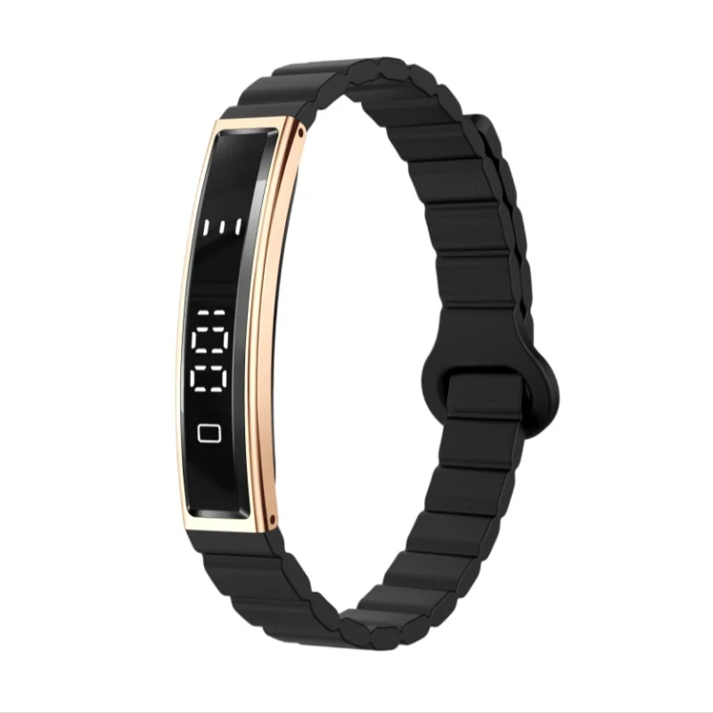 New B3 Smart Watch Swimming Waterproof TFT Screen Silicone Band Heart Rate Blood Oxygen Pressure Sleep Monitoring Bracelet